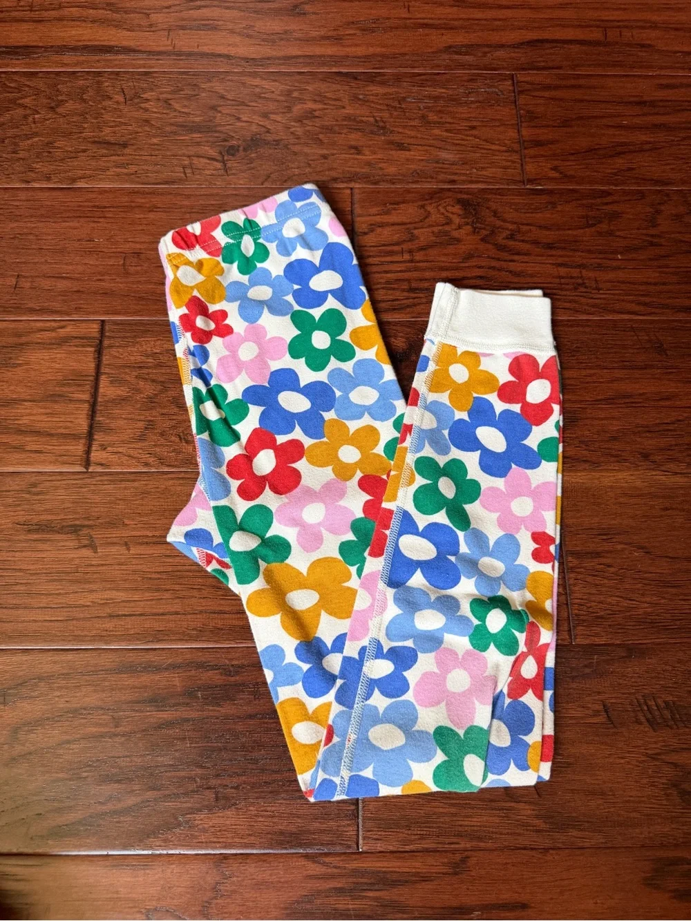 Hanna Andersson Multi-Color Floral Print Pajama Set